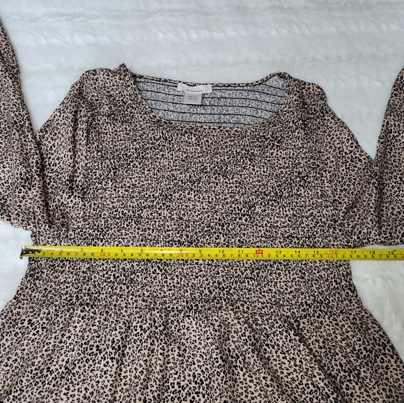 Urban Romantics size Large Leopard babydoll top - Picture 7 of 8